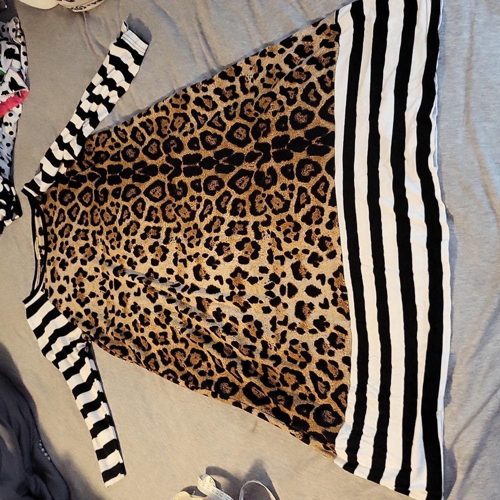Nuggles Leopard print dress size 12